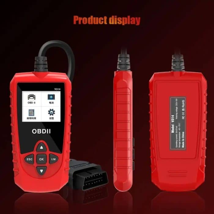 V314 Auto OBD Diagnosegerät Fehler löschen Codeleser – Bild 12