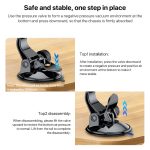 Yesido C177 Mini-Saugnapf-Typ-Magsafe-Magnet-Autohalterung – Bild 8