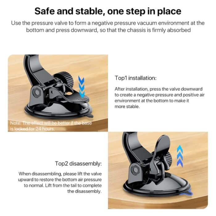 Yesido C177 Mini-Saugnapf-Typ-Magsafe-Magnet-Autohalterung – Bild 8