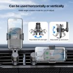 Yesido C242 Verstellbarer mechanischer Handy-Clip-Halter für Lüftungsschlitze im Auto – Bild 12