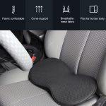 Auto-Mini-Sitzkissen, atmungsaktive Lendenwirbel-Sitzmatte, Seat Cushion – Bild 2