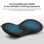 Auto-Mini-Sitzkissen, atmungsaktive Lendenwirbel-Sitzmatte, Seat Cushion – Bild 4