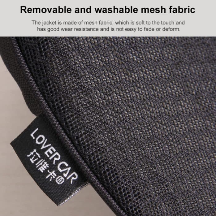 Auto-Mini-Sitzkissen, atmungsaktive Lendenwirbel-Sitzmatte, Seat Cushion – Bild 10