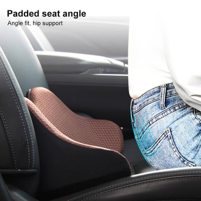 Atmungsaktives Lendenkissen aus Memory-Schaum für das Auto, Lumbar Cushion – Bild 3