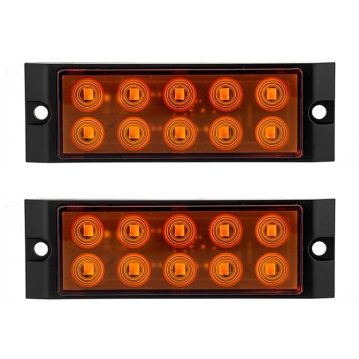 CAR9720E.jpg 2 stücke Auto/Lkw 10LEDs Seite Marker Anzeige Lichter Birne Lampe, MK-017(Orange), MK-017 (Red), MK-017 (White) – Bild 1