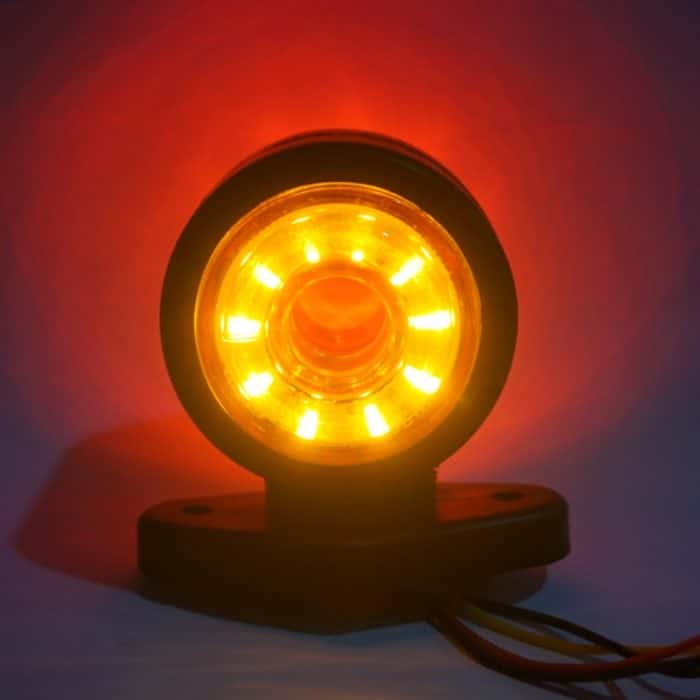 2 stücke Auto/Lkw 12-30V 20LEDs Rot Gelb Seite Marker Anzeige Lichter Birne Lampe – Bild 3