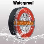 4 Zoll 24V LKW LED Fließwasser Rücklicht – Bild 4