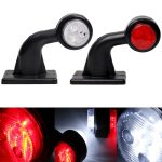 2 stücke Auto/Lkw 12-30V LED Rot Weiß Seite Marker Anzeige Lichter Birne Lampe