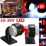 2 stücke Auto/Lkw 12-30V LED Rot Weiß Seite Marker Anzeige Lichter Birne Lampe – Bild 5