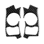 Auto-Lenkradknopf aus Kohlefaser, dekorativer Aufkleber, für Lexus IS250 NX200 200t 300h 2013-2020, B-Stil