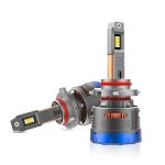 P13 1 Paar 9006 / HB4 DC10-32V / 60W / 6000K / 6500LM Auto-Flüssigmetall-LED-Scheinwerfer