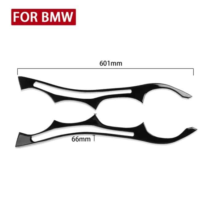 Paar Autolampe Augenbrauen weicher dekorativer Aufkleber für BMW E60 5er 2004-2010 – Bild 2