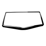 Für Nissan 370Z Z34 2009- Auto Multimedia Navigation Button Panel Dekorative Aufkleber, Links und Rechts Stick Universal, Multimedia Navigation Button Panel