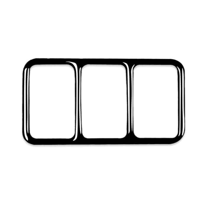 CAR9928B.jpg Für Nissan 370Z Z34 2009- Auto Zentrale Steuerung Heizung Taste Rahmen Dekorative Aufkleber, Links und Rechts Antrieb Universal, Central Control Heating Button Frame – Bild 1