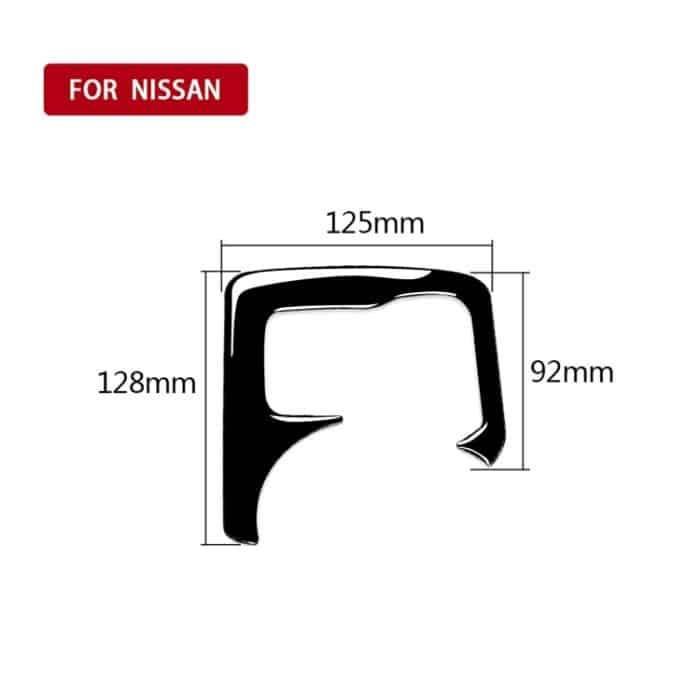 Für Nissan 370Z Z34 2009- Auto-Zentralsteuerungs-Heizknopf-dekorativer Aufkleber, linker und rechter Antrieb Universal, Central Control Heating Button – Bild 2