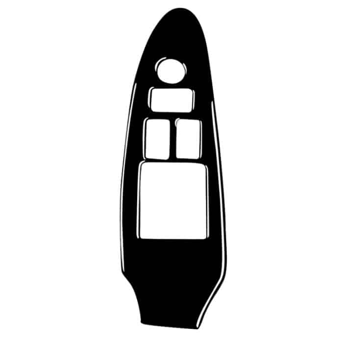 CAR9937.jpg Für Nissan 370Z Z34 2009- Auto Fahrerseite Tür Lift Panel mit Loch Dekorativer Aufkleber, Rechtsantrieb – Bild 1