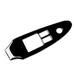 Für Nissan 370Z Z34 2009- Auto Fahrerseite Tür Lift Panel dekorative Aufkleber, linker Antrieb, Driver Side Door Lift Panel, Left Drive