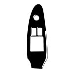 Für Nissan 370Z Z34 2009- Auto Fahrerseite Tür Lift Panel Dekorative Aufkleber, Rechtsantrieb, Driver Side Door Lift Panel, Right Drive