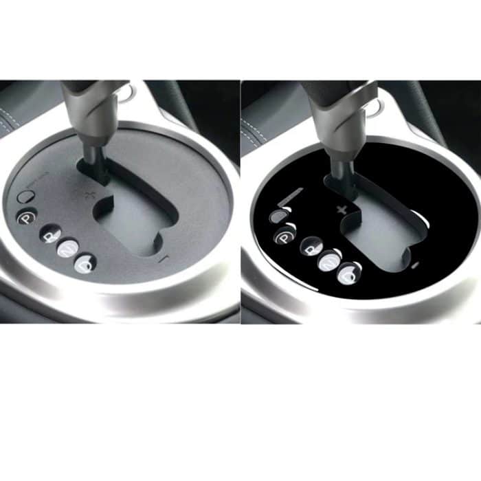 Für Nissan 370Z Z34 2009- Auto Automatikgetriebe Panel dekorativer Aufkleber, linker Antrieb, Automatic Transmission Panel, Left Drive – Bild 5