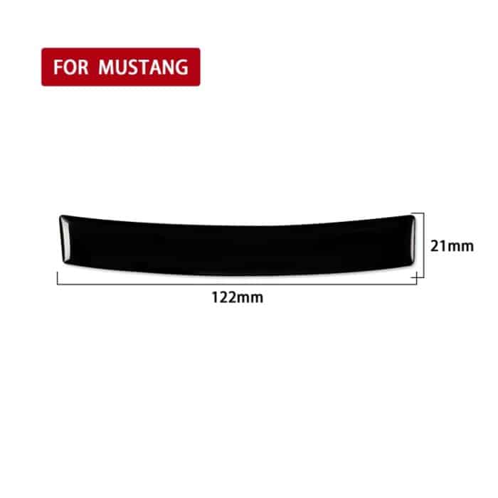 Für Ford Mustang 2015-2020 Auto-Gangschalttafel-dekorativer Aufkleber, linker und rechter Antrieb Universal, Gear Shift – Bild 2