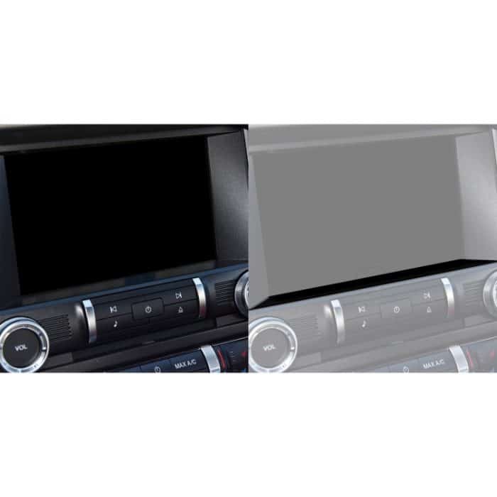 Für Ford Mustang 2015–2020, dekorativer Aufkleber für Auto-Multimedia-Unterrahmen, universeller linker und rechter Antrieb, Multimedia Lower Frame – Bild 5