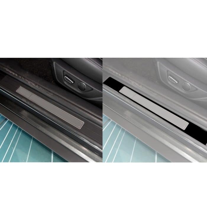 Für Ford Mustang 2015–2020, Auto-Schwellenwert, dekorativer Aufkleber, Links- und Rechtsantrieb, universell, Threshold – Bild 5