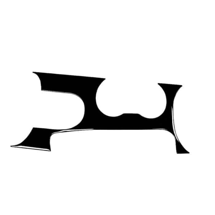 Für Ford Mustang 2015–2020, Auto-Gangpositionstafel, dekorativer Aufkleber, linker Antrieb, Gear Position Panel, Left Drive – Bild 1