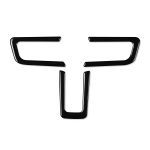 Für Ford Mustang 2015–2020, Auto-Lenkrad-Knopfrahmen, dekorativer Aufkleber, linker und rechter Antrieb, universell, Steering Wheel Button Frame