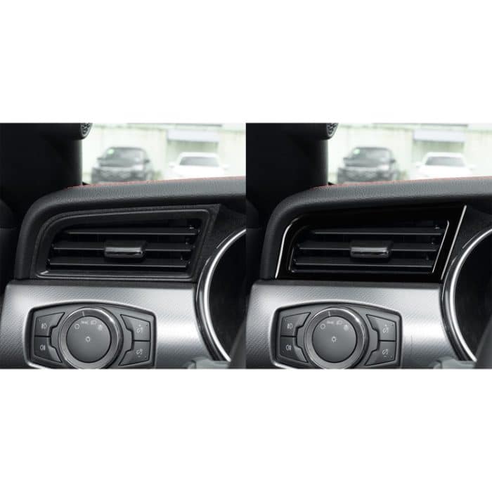 Für Ford Mustang 2015–2020, dekorativer Aufkleber für den seitlichen Luftauslass des Autos, universeller linker und rechter Antrieb, Side Air Outlet – Bild 5