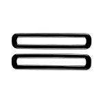 Für Ford Mustang 2015-2020 Autotür-Luftauslass-dekorativer Aufkleber, Links- und Rechtsantrieb Universal, Door Air Outlet