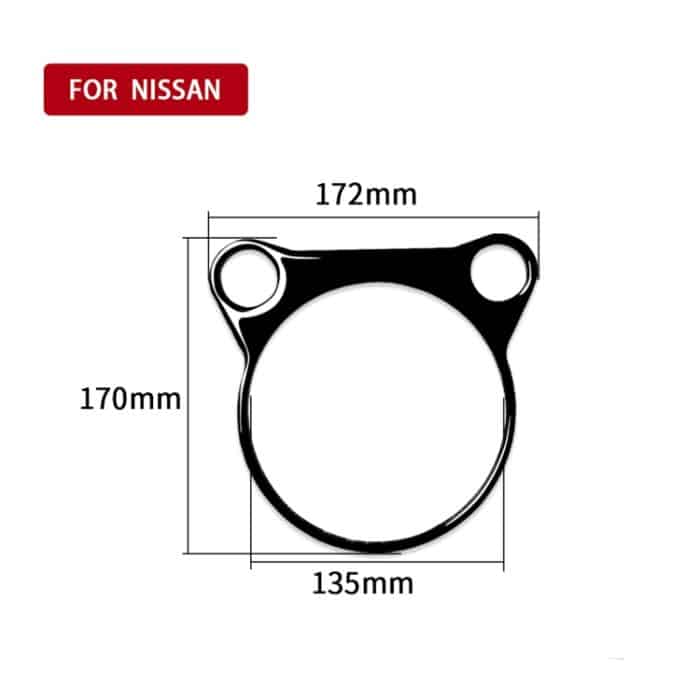 Für Nissan 370Z Z34 2009- Auto-Automatikgetriebe-Konsolentafel, dekorativer Aufkleber, linker und rechter Antrieb, universell, Automatic Gear Console Panel – Bild 2