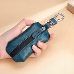 TP-9016 Wasserdichte Autoschlüsseltasche mit Litchi-Textur und Reißverschluss – Bild 6