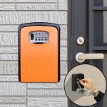 Große Aufbewahrungsbox aus Metall mit Passwortschloss, Villa-Sicherheitsbox, Wandschrank, Sicherheitsbox