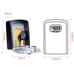 Große Aufbewahrungsbox aus Metall mit Passwortschloss, Villa-Sicherheitsbox, Wandschrank, Sicherheitsbox – Bild 3