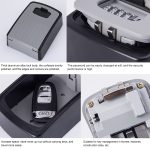 Große Aufbewahrungsbox aus Metall mit Passwortschloss, Villa-Sicherheitsbox, Wandschrank, Sicherheitsbox – Bild 5