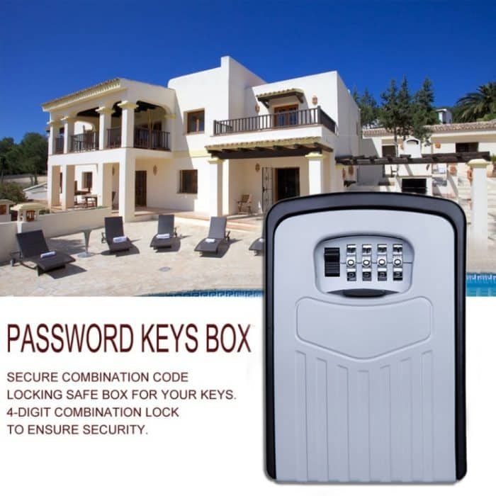 Große Aufbewahrungsbox aus Metall mit Passwortschloss, Villa-Sicherheitsbox, Wandschrank, Sicherheitsbox – Bild 7