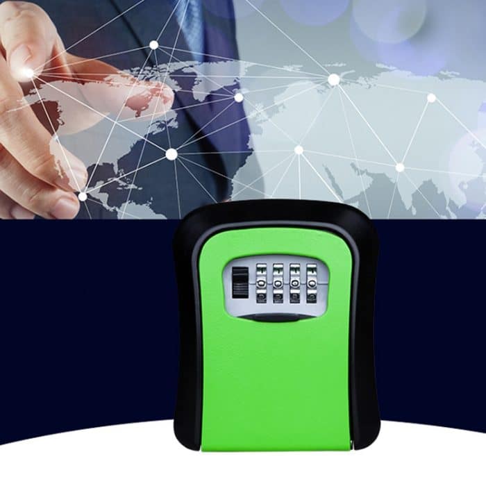 Passwortschloss, Metall-Aufbewahrungsbox, Tür-Sicherheitsbox, Wandschrank, Schlüssel-Sicherheitsbox – Bild 5