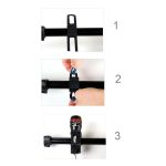 5 PCS Fahrrad Fahrrad hochfeste Gurte Halter für Handy Lichter Computer, zufällige Farblieferung – Bild 5