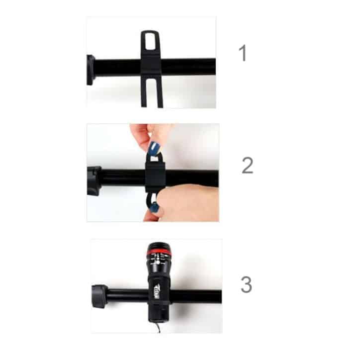 5 PCS Fahrrad Fahrrad hochfeste Gurte Halter für Handy Lichter Computer, zufällige Farblieferung – Bild 5