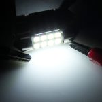 2 PCS 31mm Festoon 3W 300LM Weißlicht 8 LED 3528 SMD Canbus Fehlerfreie Auto-Leselampen, DC 12 – Bild 5