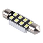 2 PCS 36mm Festoon 3W 300LM Weißlicht 8 LED 3528 SMD Canbus Fehlerfreie Auto-Leselampen, DC 12 – Bild 2