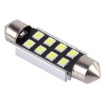 2 PCS 39mm Festoon 3W 300LM Weißlicht 8 LED 3528 SMD Canbus Fehlerfreie Auto-Leselampen, DC 12 – Bild 2