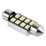 2 PCS 41mm Festoon 3W 300LM Weißlicht 8 LED 3528 SMD Canbus Fehlerfreie Auto-Leselampen, DC 12 – Bild 2