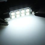 2 PCS 41mm Festoon 3W 300LM Weißlicht 8 LED 3528 SMD Canbus Fehlerfreie Auto-Leselampen, DC 12 – Bild 5