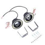 3,5 Zoll DC 12V 10W 900LM 7000K Auto Angel Eyes Nebelscheinwerfer Nebelscheinwerfer (weißes Licht + weißes Licht), 3.5 inch – Bild 5