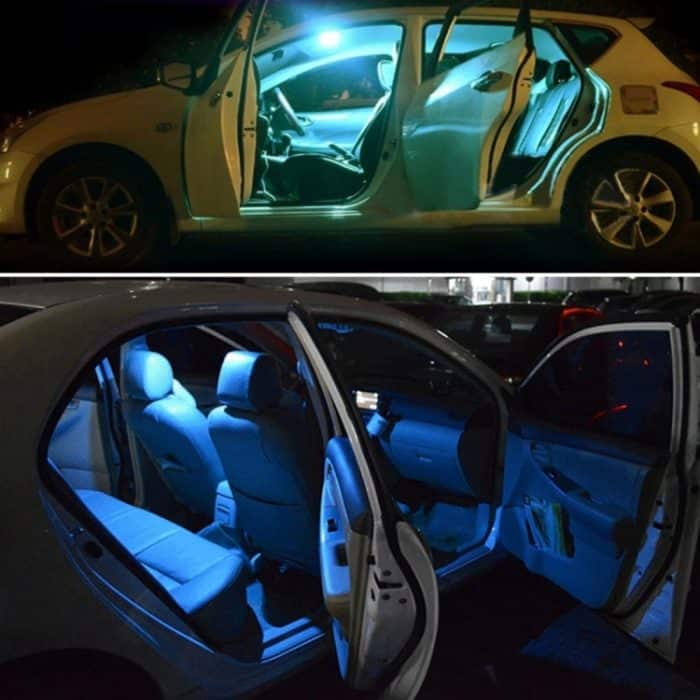 2 PCS Bunte 39MM T10 Port Fernbedienung Auto Dome Lampe LED Leselampe mit 12 LED Leuchten – Bild 8