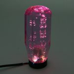 Crystal Car Breathing Racing Dash LED Magic Lamp Schaltknauf mit Sockel, Größe: 10,0 * 4,5 * 3,2 cm (Rot und Blau), Size: 10.0 * 4.5 * 3.2 cm(Purple), Size: 10.0 * 4.5 * 3.2 cm(Red), Size: 10.0 * 4.5 * 3.2 cm(Transparent) – Bild 4