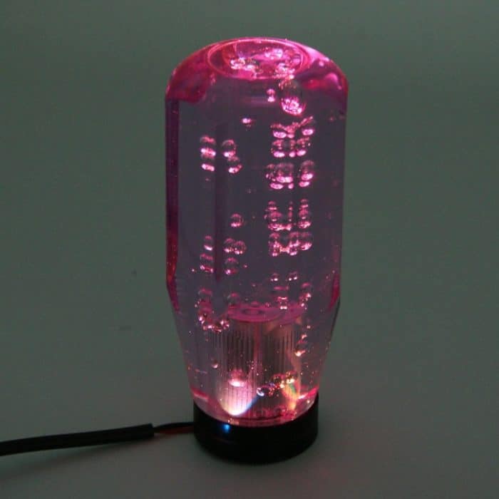 Crystal Car Breathing Racing Dash LED Magic Lamp Schaltknauf mit Sockel, Größe: 10,0 * 4,5 * 3,2 cm (Rot und Blau), Size: 10.0 * 4.5 * 3.2 cm(Purple), Size: 10.0 * 4.5 * 3.2 cm(Red), Size: 10.0 * 4.5 * 3.2 cm(Transparent) – Bild 4