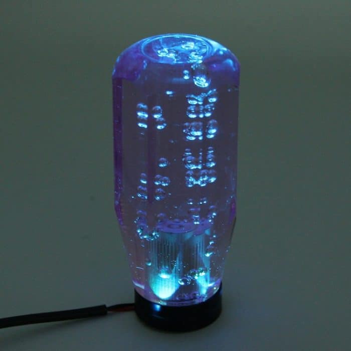Crystal Car Breathing Racing Dash LED Magic Lamp Schaltknauf mit Sockel, Größe: 10,0 * 4,5 * 3,2 cm (Rot und Blau), Size: 10.0 * 4.5 * 3.2 cm(Purple), Size: 10.0 * 4.5 * 3.2 cm(Red), Size: 10.0 * 4.5 * 3.2 cm(Transparent) – Bild 5