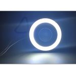 2 Stück 2,5 Zoll DC12–24 V 10 W 900 lm 6500 K Auto Angel Eyes Nebelscheinwerfer Nebelscheinwerfer, Kabellänge: 20 cm (weißes Licht + weißes Licht), 2.5 inch 10W 900LM/6500K  White+White – Bild 8